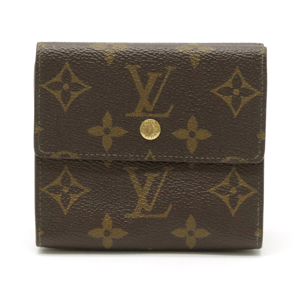 LOUIS VUITTON Monogram Portefeuille Elise Double Snap Wallet